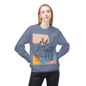 Back to School for Teachers Unisex Midweight Soft Style Fleece Crewneck Sweatshirt - Image 28