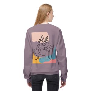 Back to School for Teachers Unisex Midweight Soft Style Fleece Crewneck Sweatshirt - Image 35