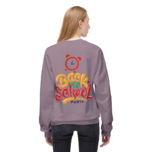 Back to School Party for Teachers Unisex Midweight Soft Style Fleece Crewneck Sweatshirt - Image 34