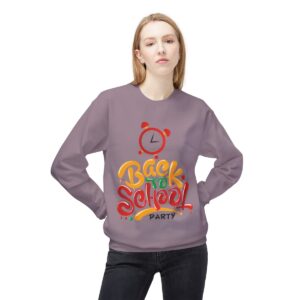 Back to School Party for Teachers Unisex Midweight Soft Style Fleece Crewneck Sweatshirt - Image 31