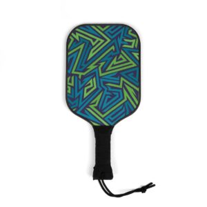 Zigzag Pattern Design Pickleball Kit - Image 2