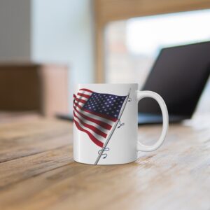 Presidential 2024 Election With Flag Mug 11oz - Image 6