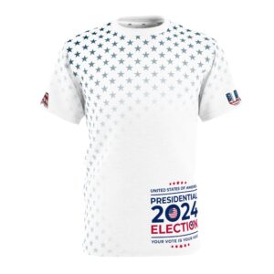 Presidential 2024 Election USA T-Shirt - Cut & Sew Tee (AOP) - Image 2