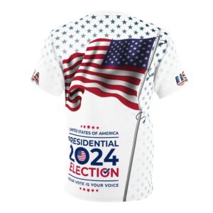 Presidential 2024 Election USA T-Shirt - Cut & Sew Tee (AOP) - Image 3