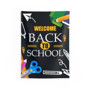 Welcome Back to School D#2 Indoor Wall Tapestries - Image 2