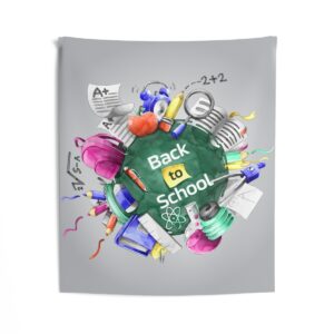 Welcome Back to School D#3 Indoor Wall Tapestries - Image 3