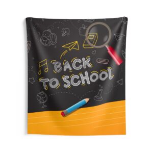 Welcome Back to School D#1 Indoor Wall Tapestries - Image 4