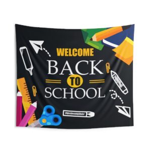Welcome Back to School D#2 Indoor Wall Tapestries - Image 1