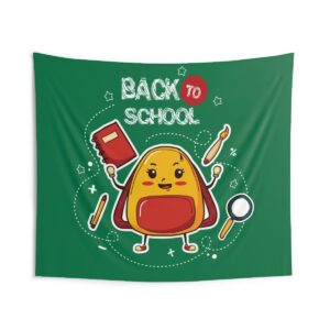 Welcome Back to School D#4 Indoor Wall Tapestries