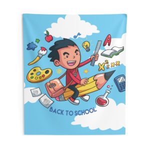 Welcome Back to School Indoor Wall Tapestries - Image 8