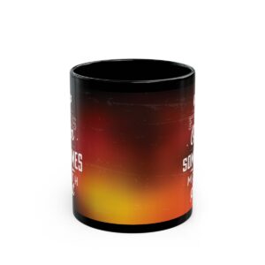 Sometimes Your Mouth Shut Black Mug (11oz, 15oz) - Image 10