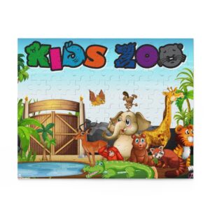Welcome to Kids Zoo Jigsaw Puzzle (120, 252, 500-Piece) - Image 5