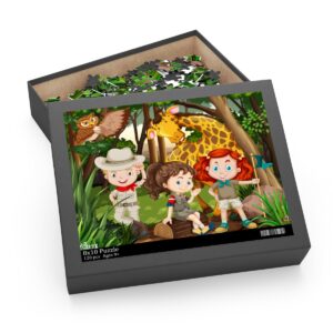 Kids in Jungle Jigsaw Puzzle (120, 252, 500-Piece) - Image 7