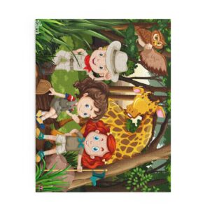 Kids in Jungle Jigsaw Puzzle (120, 252, 500-Piece) - Image 10