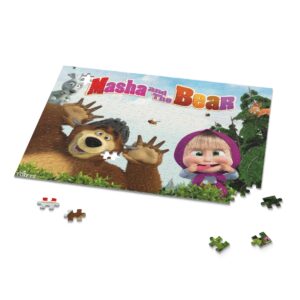 Masha and The Bear Jigsaw Puzzle (120, 252, 500-Piece) - Image 12
