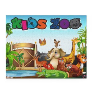 Welcome to Kids Zoo Jigsaw Puzzle (120, 252, 500-Piece) - Image 9