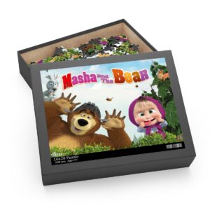 Masha and The Bear Jigsaw Puzzle (120, 252, 500-Piece)