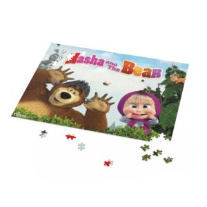 Masha and The Bear Jigsaw Puzzle (120, 252, 500-Piece) - Image 4