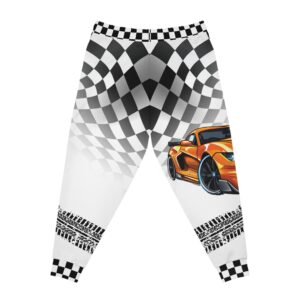 Drag Racing Lover - Athletic Joggers (All Over Print) - Image 3