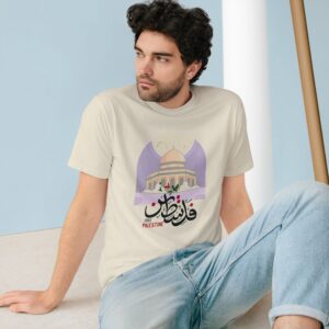 Free Palestine, Stop the War - Unisex Organic Staple T-Shirt (Eco-friendly) - Image 9