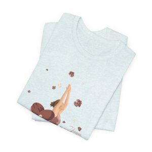 Yoga Reduces Stress - Unisex Jersey Short Sleeve Tee - Image 6