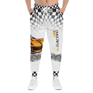 Drag Racing Lover - Athletic Joggers (All Over Print) - Image 11
