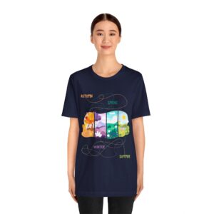 4 Seasons - Unisex Jersey Short Sleeve Tee - Image 11