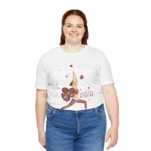Yoga Reduces Stress - Unisex Jersey Short Sleeve Tee - Image 44
