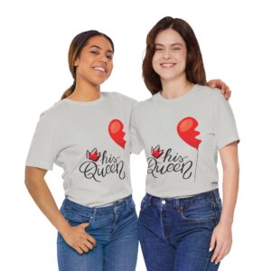 Unisex Jersey Short Sleeve Tee - For Female's - Image 27