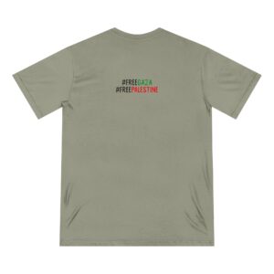 Stop The War, Free Palestine - Unisex Organic Staple T-Shirt (Eco-friendly) - Image 3