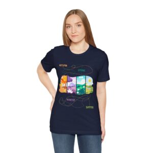 4 Seasons - Unisex Jersey Short Sleeve Tee - Image 13