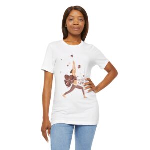 Yoga Reduces Stress - Unisex Jersey Short Sleeve Tee - Image 51