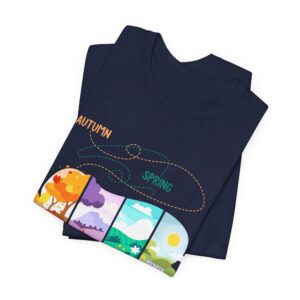 4 Seasons - Unisex Jersey Short Sleeve Tee - Image 6