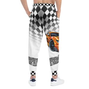 Drag Racing Lover - Athletic Joggers (All Over Print) - Image 22