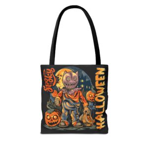 Spooky Halloween All-Over Print Tote Bag: Your Perfect Halloween Accessory - Image 7