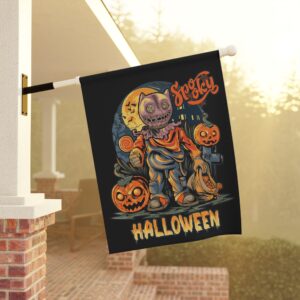 Spooky Halloween Garden & House Banner: Perfect for a Hauntingly Good Time