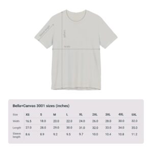 Unisex Jersey Short Sleeve Tee - For Female's - Image 29