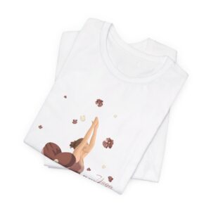 Yoga Reduces Stress - Unisex Jersey Short Sleeve Tee - Image 35