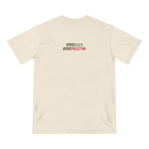Stop The War, Free Palestine - Unisex Organic Staple T-Shirt (Eco-friendly) - Image 15