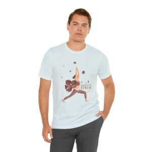 Yoga Reduces Stress - Unisex Jersey Short Sleeve Tee - Image 14