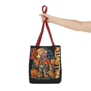 Spooky Halloween All-Over Print Tote Bag: Your Perfect Halloween Accessory - Image 13