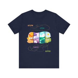 4 Seasons - Unisex Jersey Short Sleeve Tee - Image 2