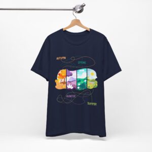 4 Seasons - Unisex Jersey Short Sleeve Tee - Image 8
