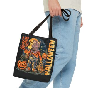 Spooky Halloween All-Over Print Tote Bag: Your Perfect Halloween Accessory - Image 8