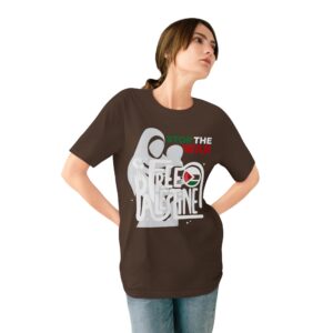 Stop The War, Free Palestine - Unisex Organic Staple T-Shirt (Eco-friendly) - Image 24