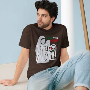 Stop The War, Free Palestine - Unisex Organic Staple T-Shirt (Eco-friendly) - Image 21