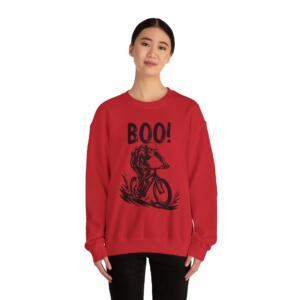Boo Halloween Cycling - Unisex Heavy Blend™ Crewneck Sweatshirt - Image 38