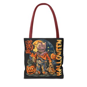 Spooky Halloween All-Over Print Tote Bag: Your Perfect Halloween Accessory - Image 15