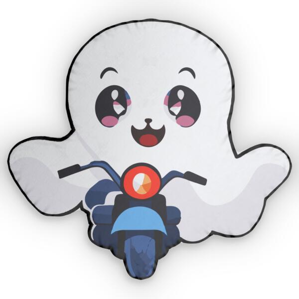 Cute Ghost on Motorcycle - GIFTZ For Your Loved Ones
