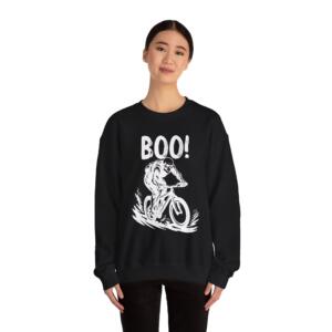 Boo Halloween Cycling - Unisex Heavy Blend™ Crewneck Sweatshirt - Image 27
